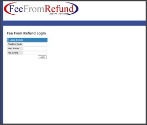 Fee From Refund - Step 1